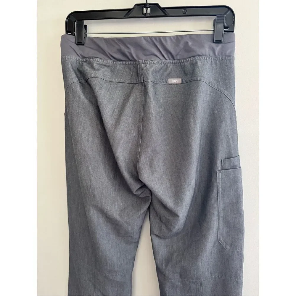 Figs Cade Cargo Scrub Pants Graphite Gray, Women’s S/T